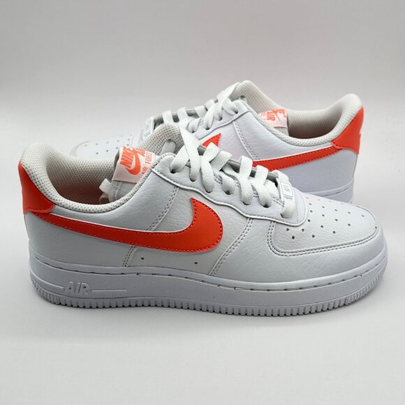 Womens Nike Air Force 1 07 Next Nature Fashion  White Mango Sz 6.5 DC9486-107 - Picture 9 of 12